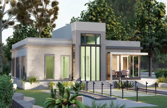 YO-1143 Tek Kat Ofis Yapı gorsel 1