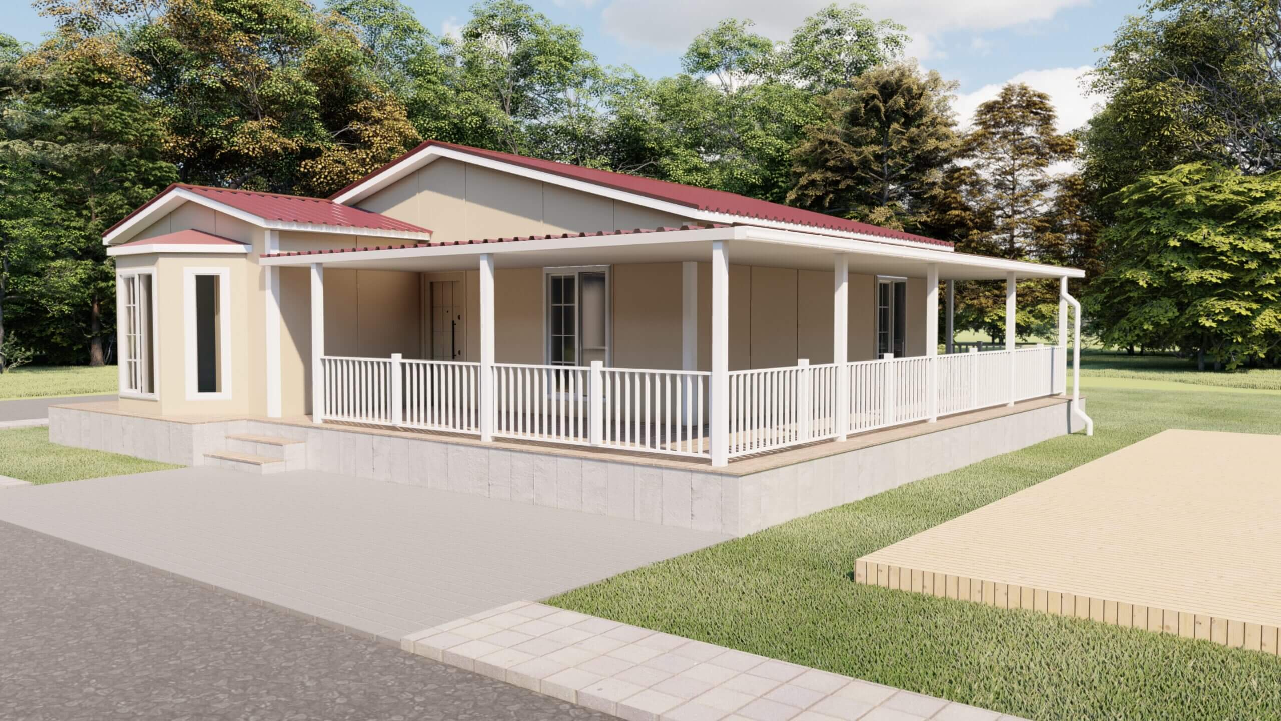 YTP-1095 Tek Kat Prefabrik gorsel 1