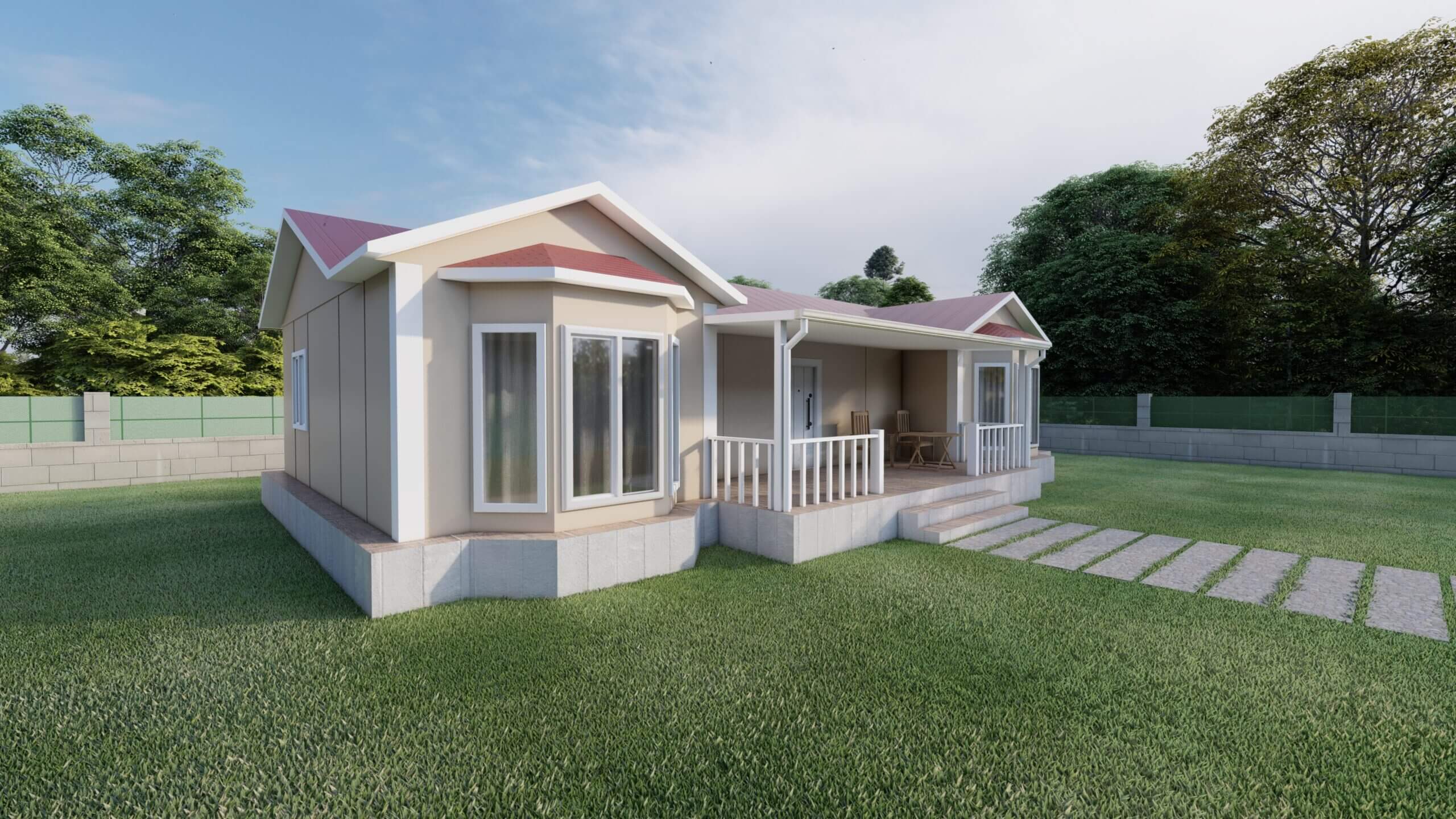 YTP-1112 Tek Kat Prefabrik gorsel 1