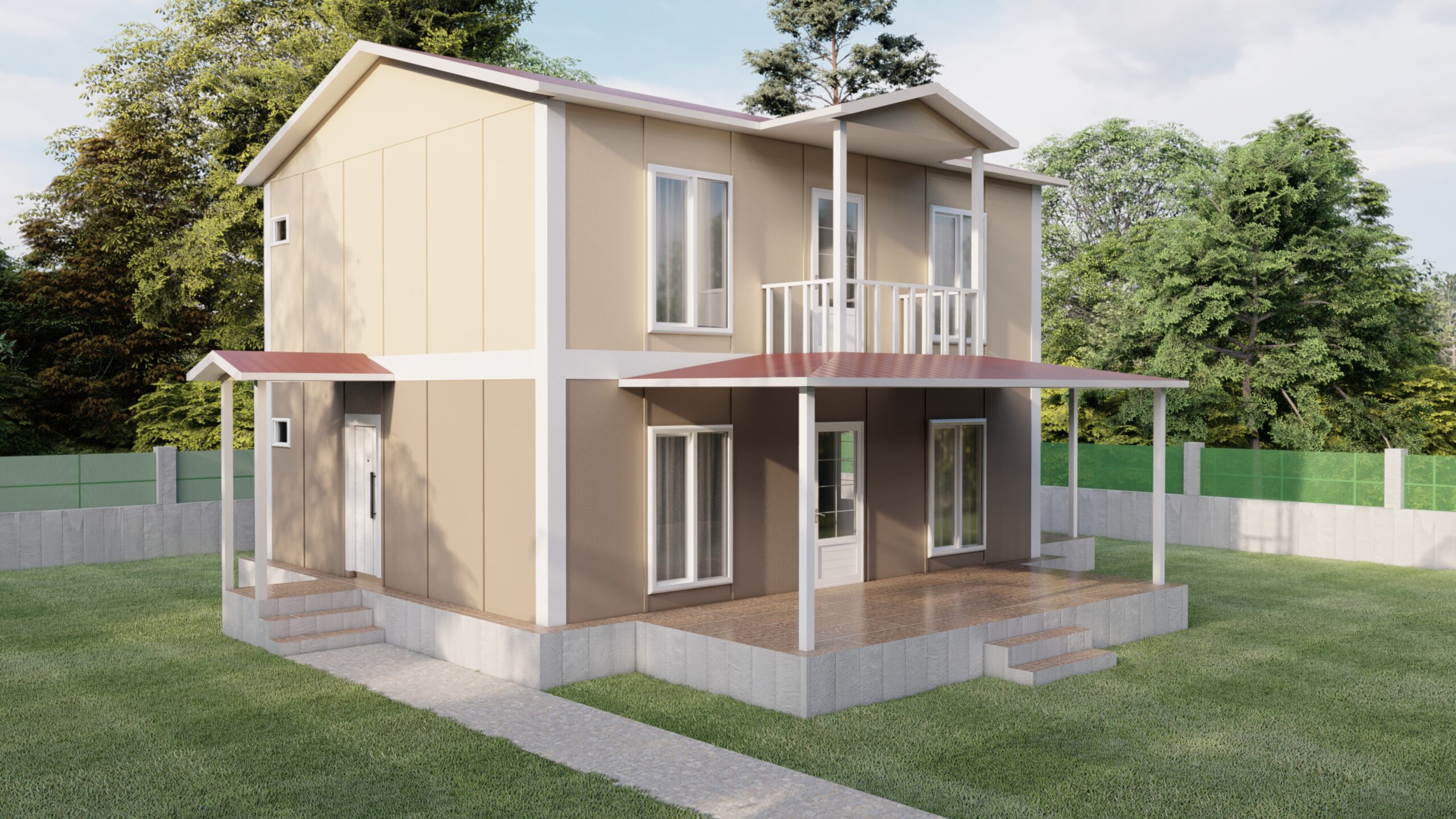 YİP-2155 Çift Kat Prefabrik gorsel 3