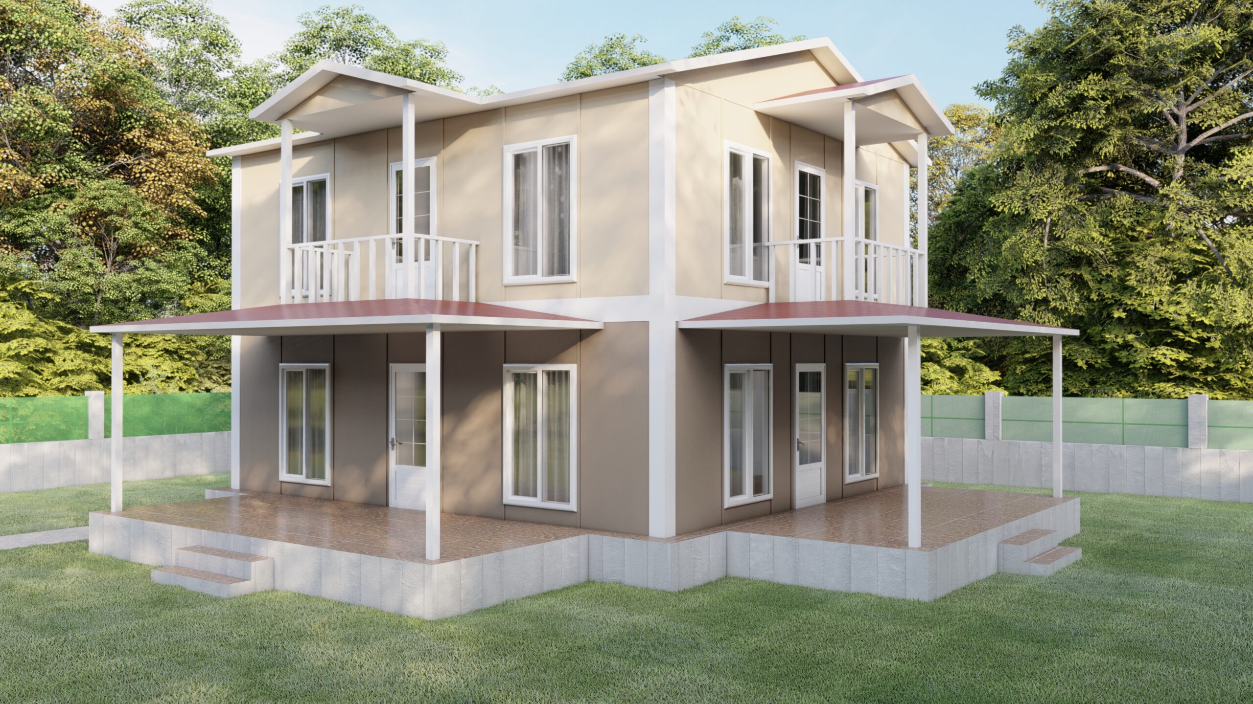 YİP-2155 Çift Kat Prefabrik gorsel 2